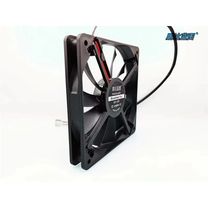 pa Pengda Blueprint 12020 Double Ball 12V 0.28A 12CM 120 * 20MM Computer Case Cooling Fan