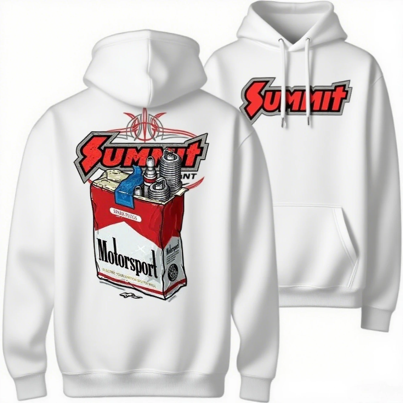 قمة سباق السيارات الرياضة هوديس سيارة الحب مروحة الهدايا الجانبين الكلاسيكية هوديس الراقية الفاخرة لكل من الرجال والنساء أفضل Y2k #2