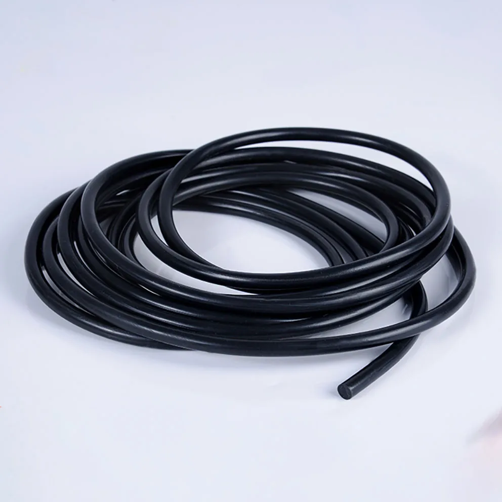 

Fluorine Rubber Solid Strip, Diameter 1~30mm. Black O-Ring Bar Seal, Not Foaming.