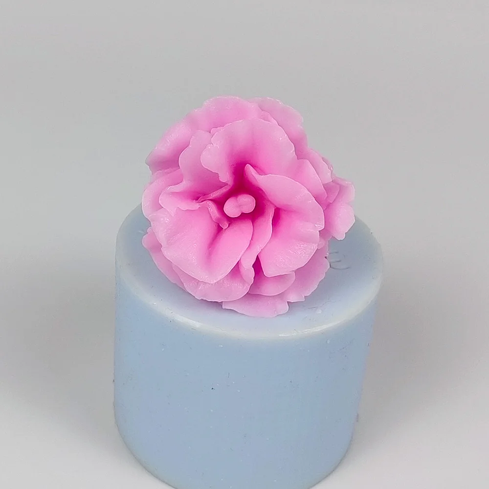 

3D Flower Gardenia Moulds Flowers Soap Molds Jasmine Silicone Candle Mold Wedding Birthday Valentine's Day Clay Resin ﻿HC0610
