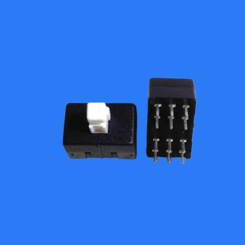 50PCS/original Taiwan imported 8.5*13 key switch self-locking switch sound mixer key 12 feet