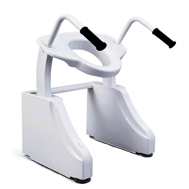 

Elderly electric toilet chair Toilet chair gets up to assist care Adjustable disabled toilet New power lift chair