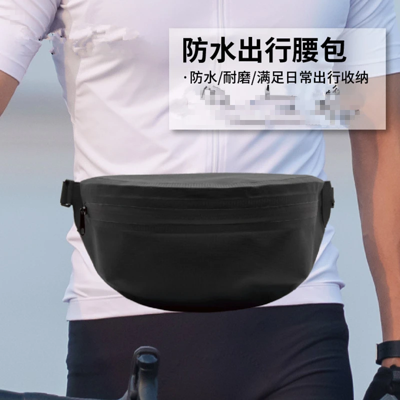 Cycling Fishing Waterproof Fanny Pack  Folding Waist Pack TPU Material Beach Storage Bag G1117