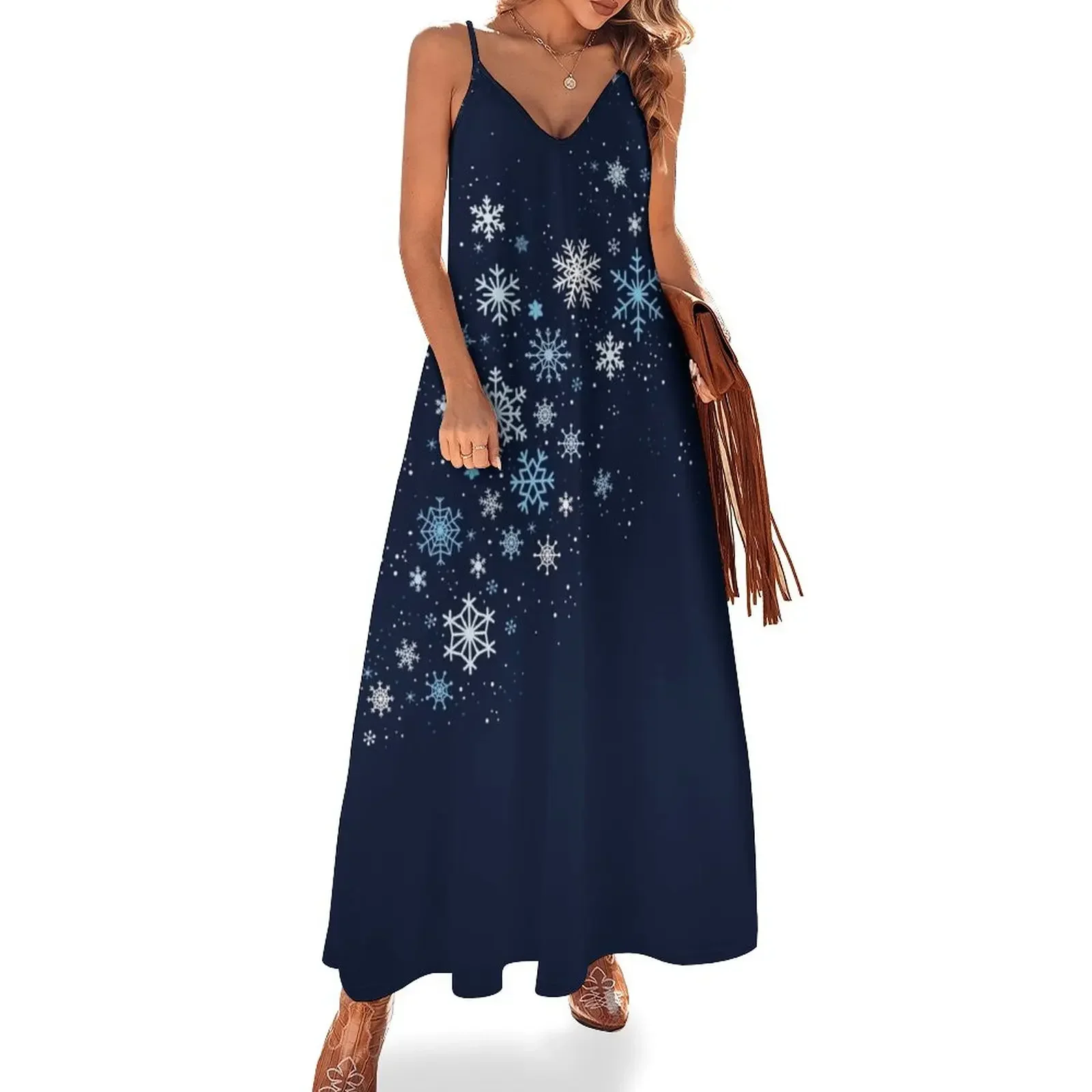 Winter breeze Sleeveless Dress women's evening dresses Aesthetic clothing Woman fashion Dress