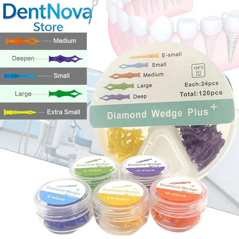 

Dental Matrix Bands, NITI Metal Matrices Ring Clamp, Sectional Contoured Matrix System Restorative Tool Kit