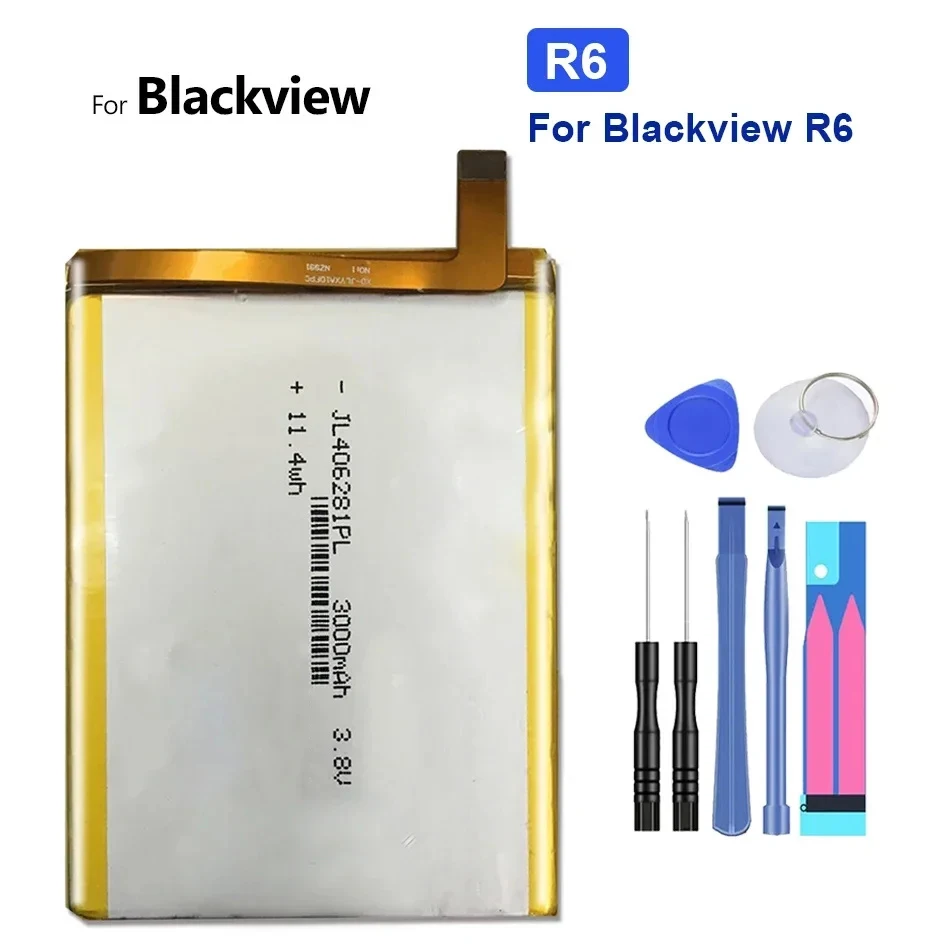 

For Blackview R6 Replacement Battery 3000mAh with Track Code