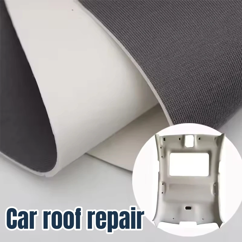 

Car Headliner Mesh Fabric with Foam Backing Car Interior Roof Replacement Repair DIY Craft Lining Automotive Upholstery Fabric