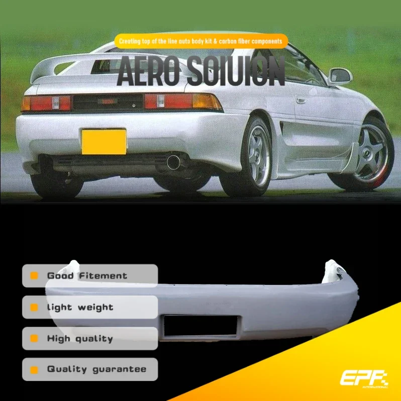 For TOYOTA MR2 SW20 TMS Type Rear Bumper | Perfect Fitment | High-Strength Material | Durable Construction | Styling Upgrade