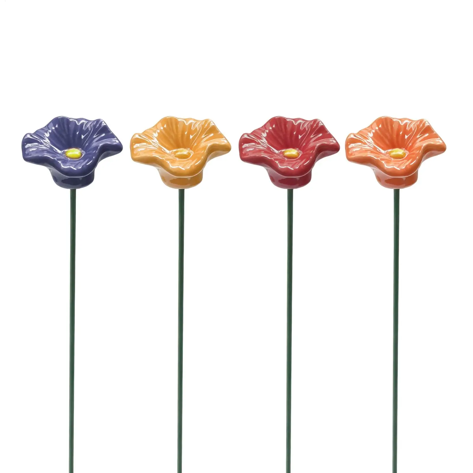 Bee Watering Station For Garden 4 Pieces Flower Pollinator Drinker Yard Decor Butterfly Bath For Gardeners Homeowners Animal