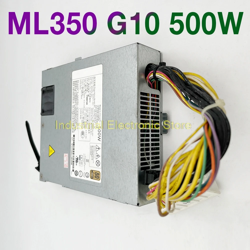 HSTNS-PL64 For HP ML350 G10 500W Power Supply 837071-001 866726-001