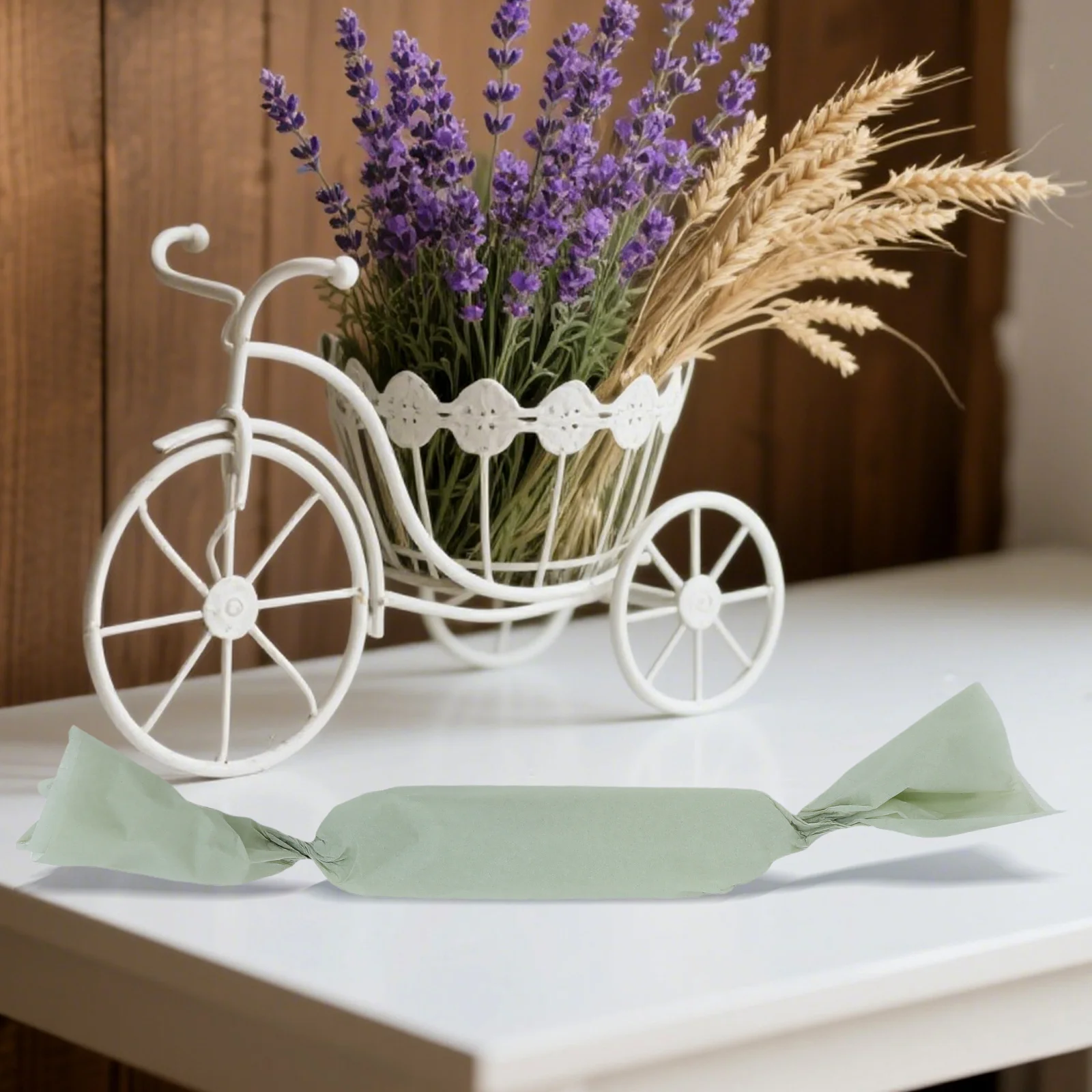 

Gift Wrapping Paper 50X35Cm Sage Green Tissue Sheets Floral Packaging For Weddings Birthdays Christmas Bouquet Wrapper