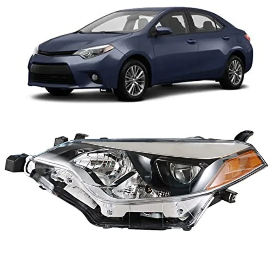 

Замена фары в сборе для Corolla 20142016, фары для проектора, фары со стороны водителя с улучшенной видимостью и M