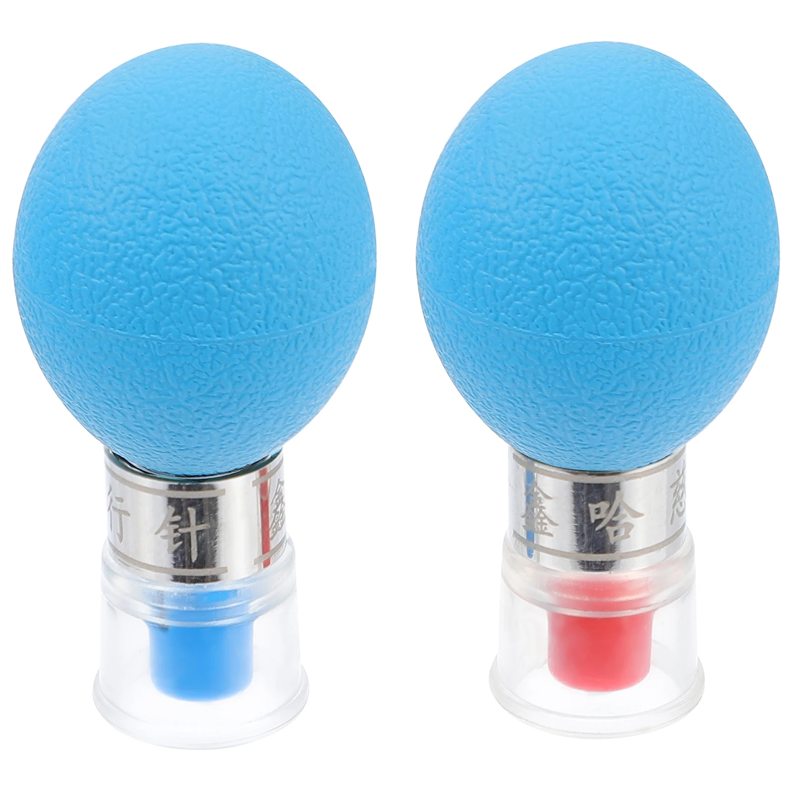 

2pcs Cupping Device Silver Needle Vacuum Tool Home Back Massage Negative Pressure Cups Body Cupping Acupressure Suction Chinese