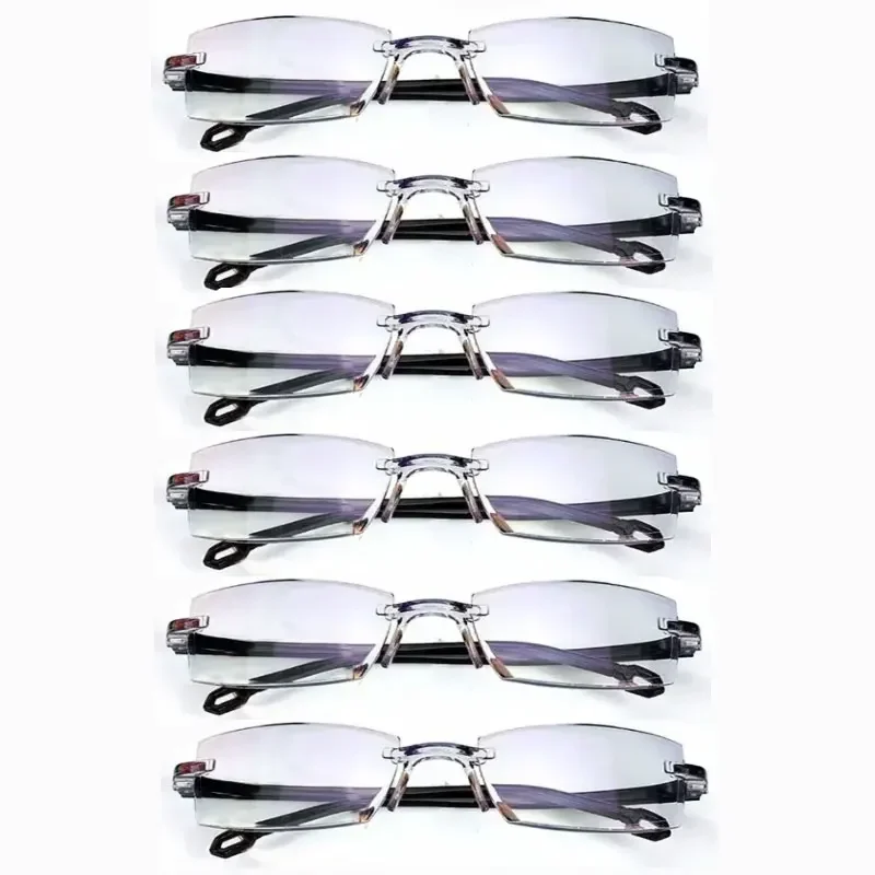 6 PCS Men Reading Glasses FASHION Presbyopic Glasses 0 +150 +200 Wholesale Reading Glasses Women