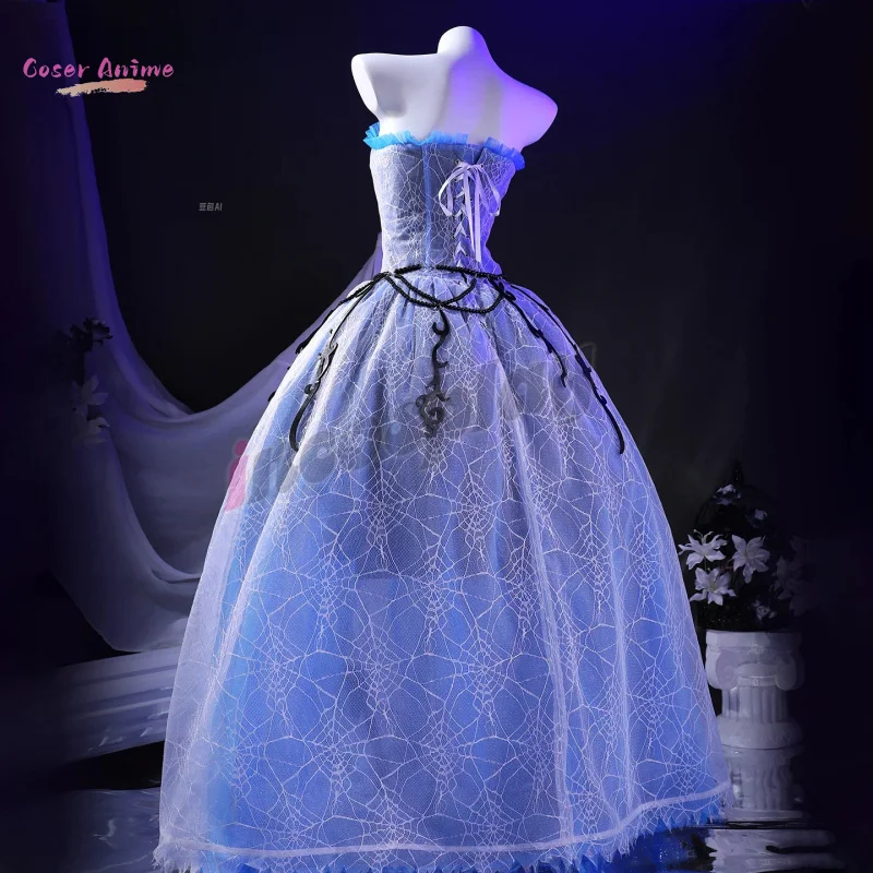 أزياء تيم بيرتون جثة العروس فيكتوريا إيفيرجلوت التأثيرية أزياء الهالوين كرنفال حفلة عيد الميلاد ملابس لعب الأدوار