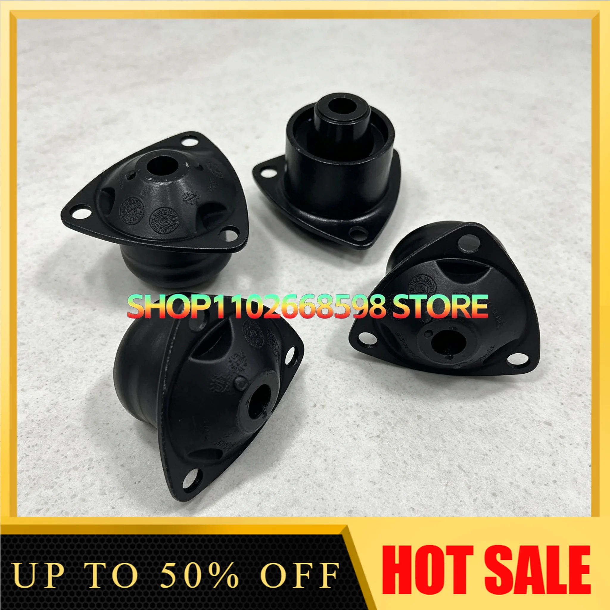 YC13/15-6-8 Engine Rubber Foot Cushion Excavator Accessories Foot Rubber Cushioning Part for Heavy Equipment