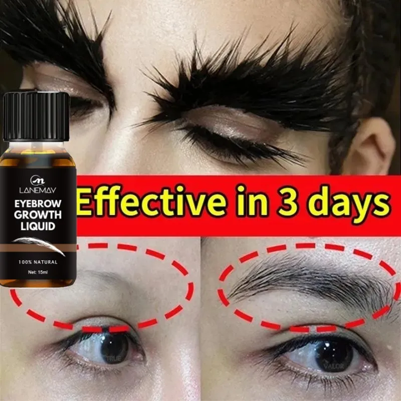 Eyebrow Eyelash Growth Serum Fast Growing Prevent Hair Loss Damaged Treatment Thick Dense Eyes Makeup Care Products New 2023