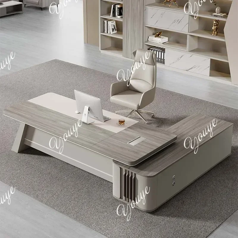 

J N49 J Large Household Office Desk Study Cheap Modern Corner Coffee Office Desk Computer Home Writing Escritorio Oficina Furnit