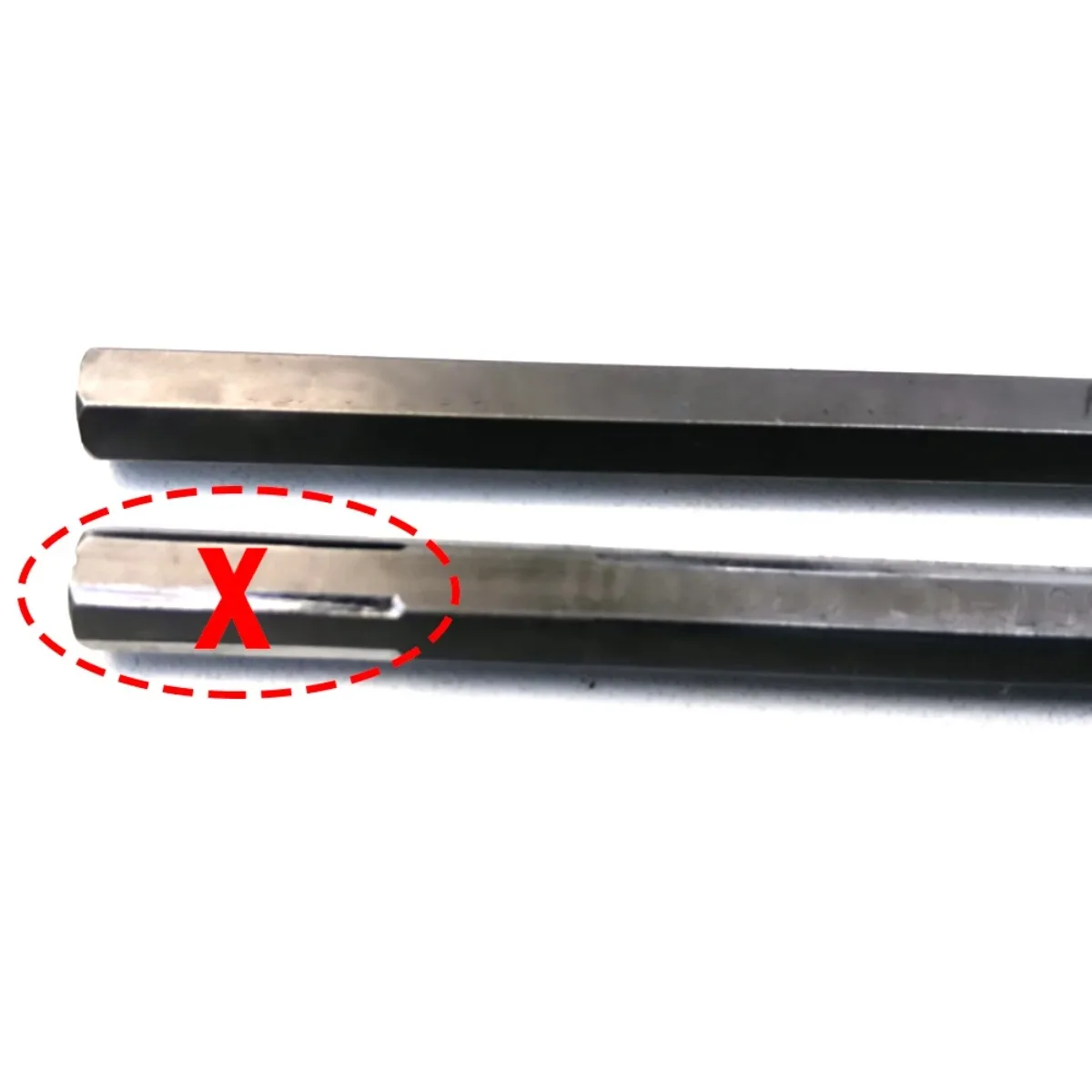 Kunci Penggerak Pompa Minyak 77Mm/100Mm untuk Audi Seat Skoda VW Hex Allen Poros Keseimbangan dengan Cincin Pengaman Circlip 03G115281E 03G115281F