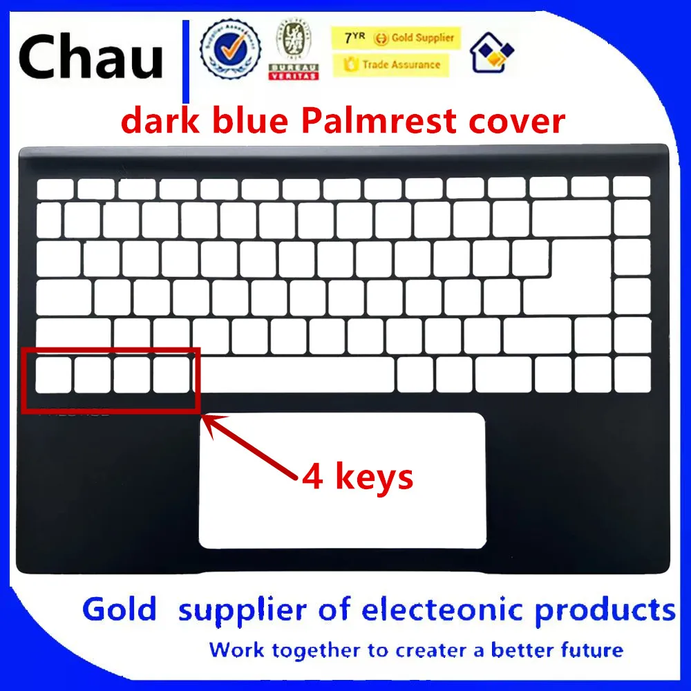

95%New For Chau Prestige 14 MS-14C1 MS-14C2 MS-14C4 Laptop Upper Case Palmrest Cover 4C1C411
