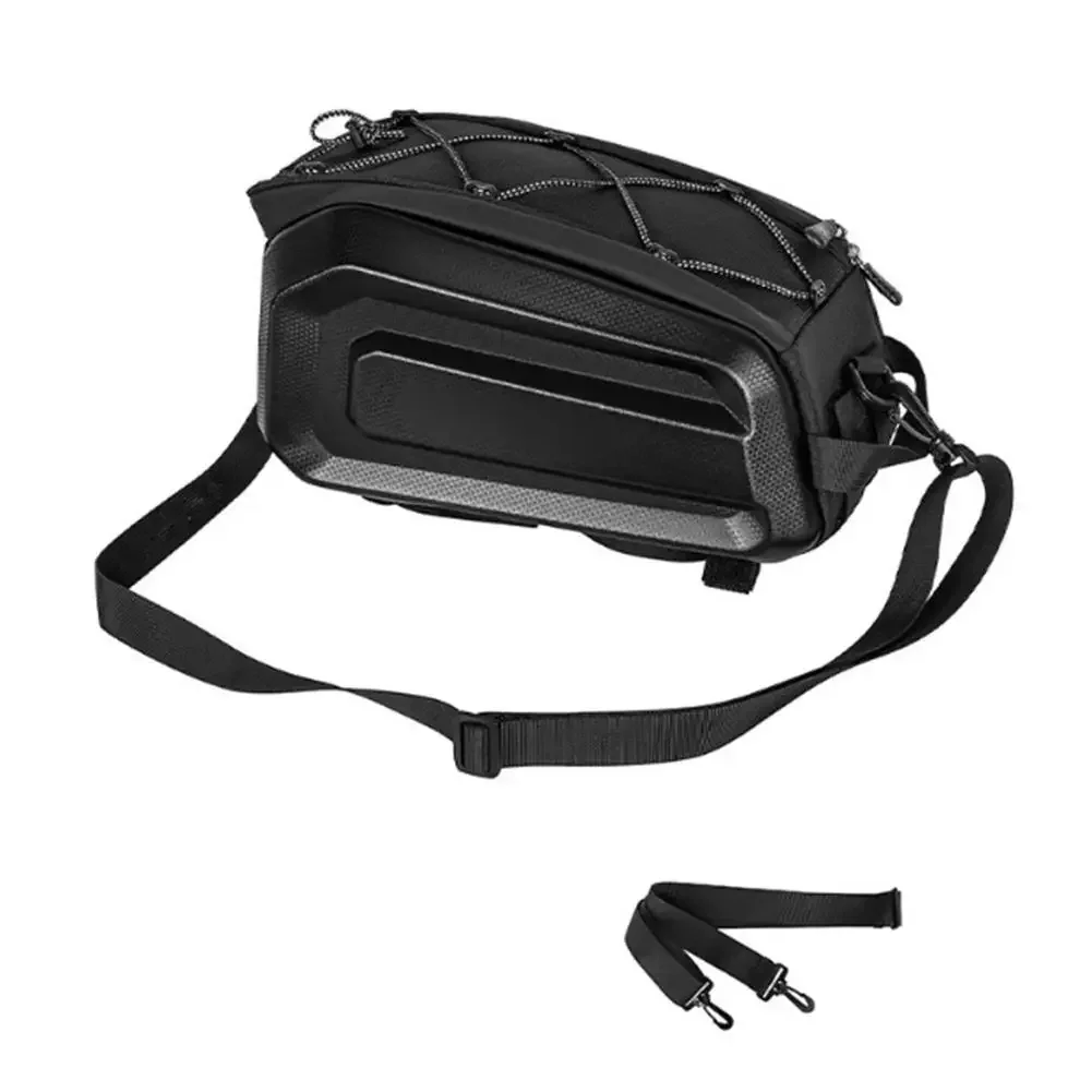 For Bike Rack Bicycle Pannier 10L Bike Bag Bike Commute Large Opening Bike Storage Bag Bicycle Bag Water Resistant