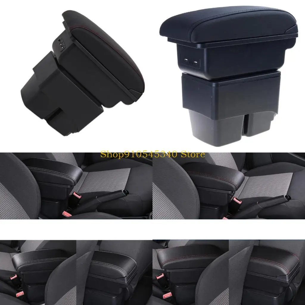 

U2JA ящик для хранения подлокотника, автомобильный интерьерный аксессуар, сменный автомобильный подлокотник, коробка для для