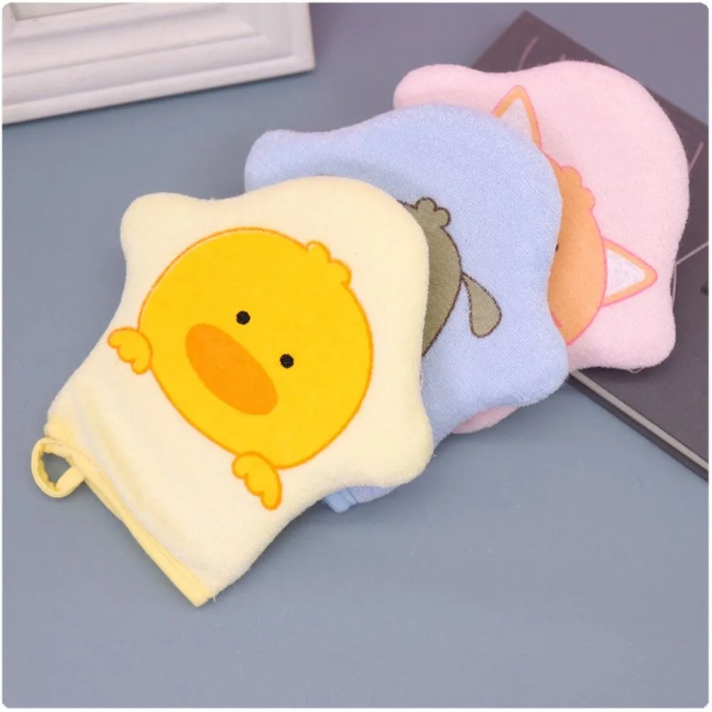 

Cartoon Super Soft Rubbing Towel Cotton Pattern Shower Animal Sponge Bath Ball Baby