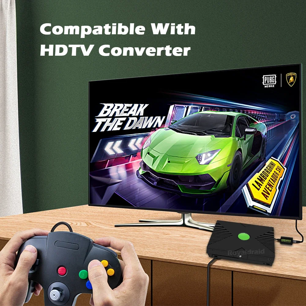 HDTV-Projektor TV-Monitor-Konverter für Xbox zu HDMI-kompatibler Konverter Digitaler Video-Audio-Adapter für XBOX 1080P 720P 480P – Detail 9