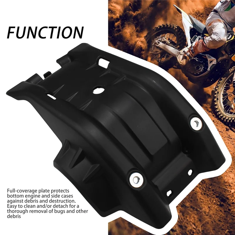 

Motocross Motorcycle Engine Chassis Guard Chassis Cover Underbody Guard For Husqvarna EXC-F FE 350 250 High Quality