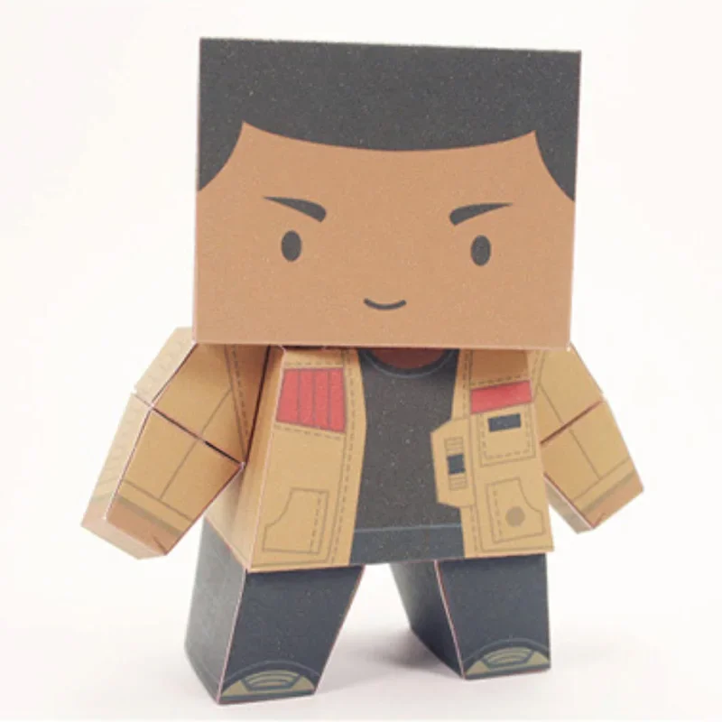 BRAVE DESERTER Paper Model Mini 3D Cube Figure Papercraft DIY Kids Adult Origami Art Handmade Craft Toys FC-009