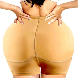 Padded Buttock Butt Lifter Fixed Sponge Cushion Fake Ass Underwear Hip Enhancer Tummy Control Panties Fajas Colombianas Girdles