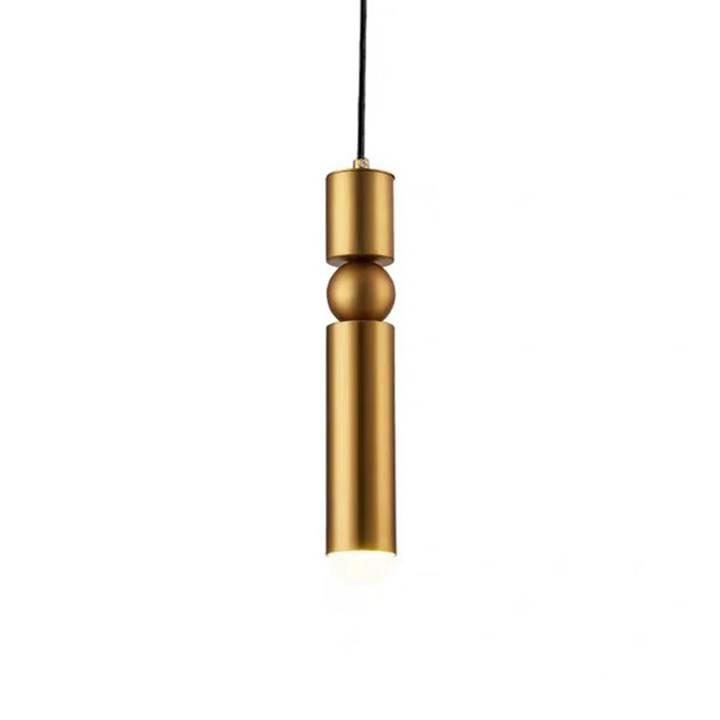 Imagem -05 - Simplicidade Pós-moderna Ferro Preto Ouro Led Tubo Lâmpada de Cabeceira Pingente Design para Casa Loja Decoração Luz Lustre Vidro