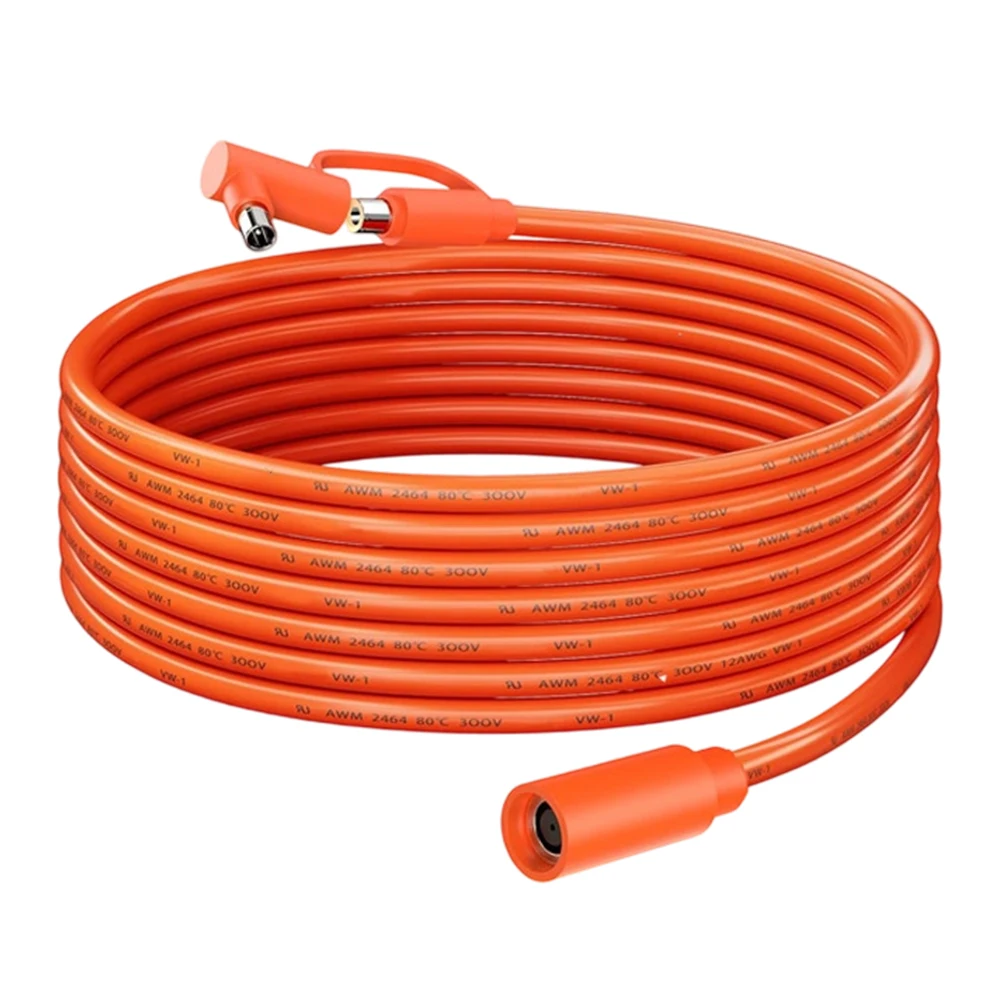 

Solar Panel Extension Cable Connector 2 X 3.2mm DC7909 Extension Cable Robust PVC Coating Ample Length Connection