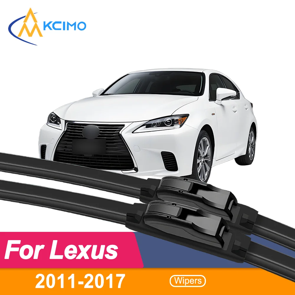 

Premium All - Season Duo 2 Front Wiper Blades Compatible with Lexus CT A10 2011 - 2017 Crystal Clear Vision & Enhanced Safety