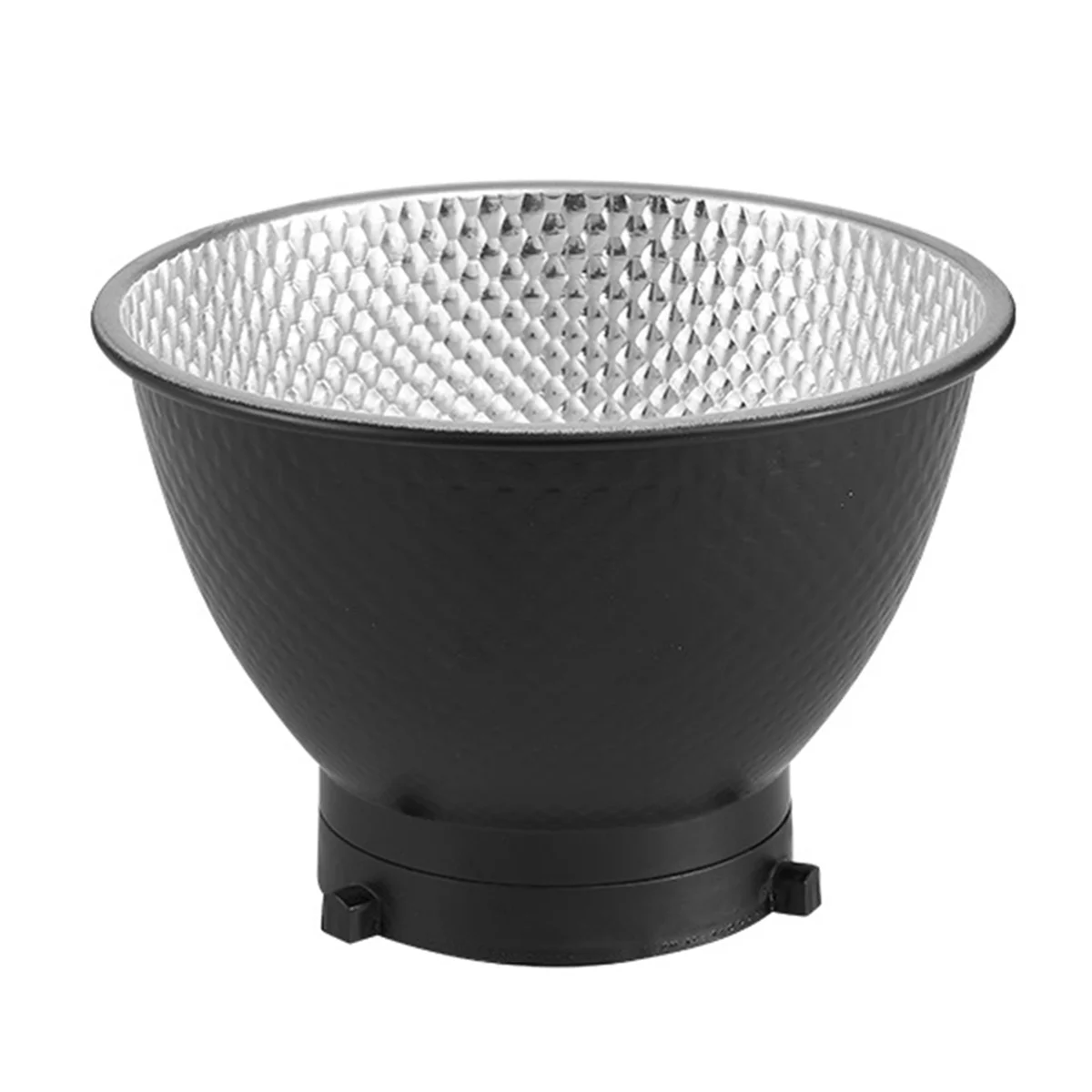 Riflettore standard Diffusore Paralume Piatto per Bowens Montaggio a baionetta Studio Strobe Flash Riflettore di luce 55 gradi HYP