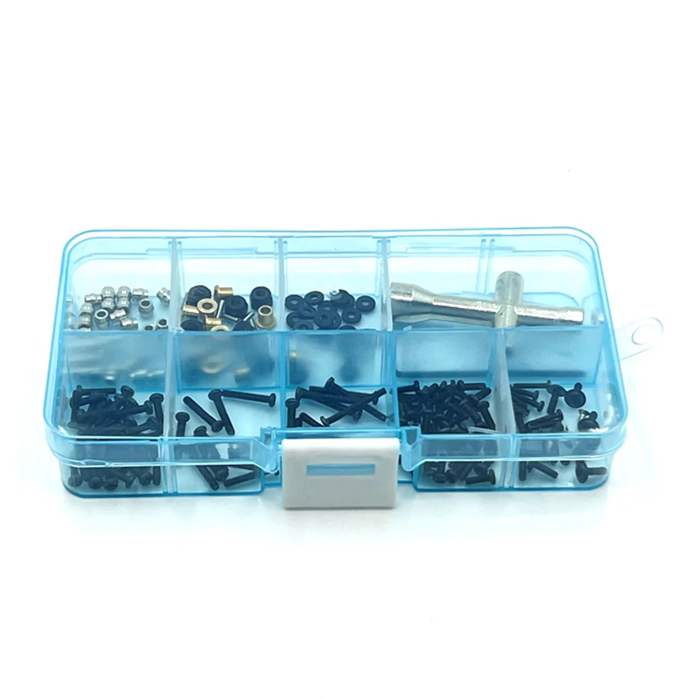 1/24 RC Car M1.6&2 Screw Assorted Nut Gasket Tool Kit For FMS Power WAGON FCX24