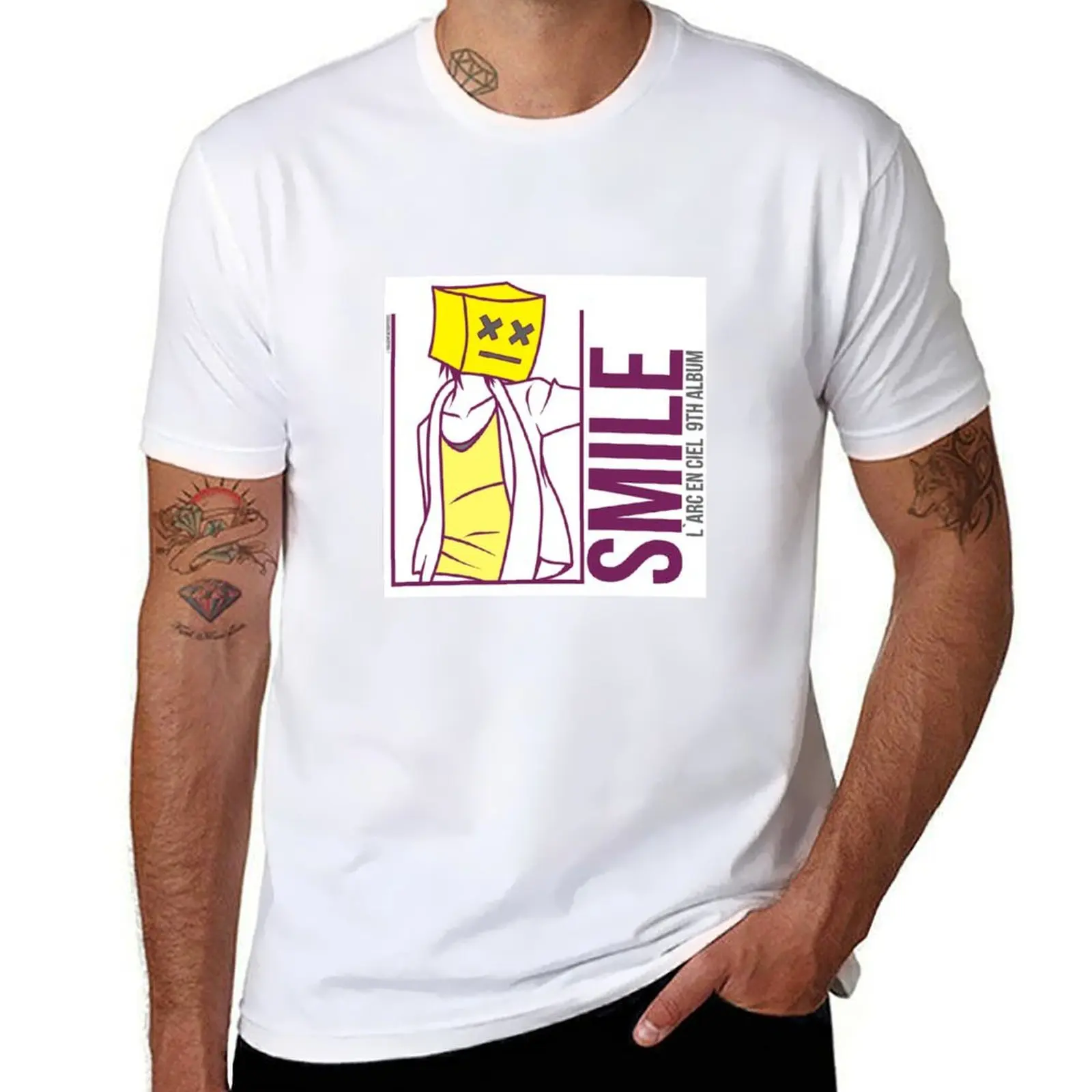 

SMILING HYDE : SMILE 9th ALBUM T-Shirt t shirt personalised cotton t shirts high quality T-Shirt