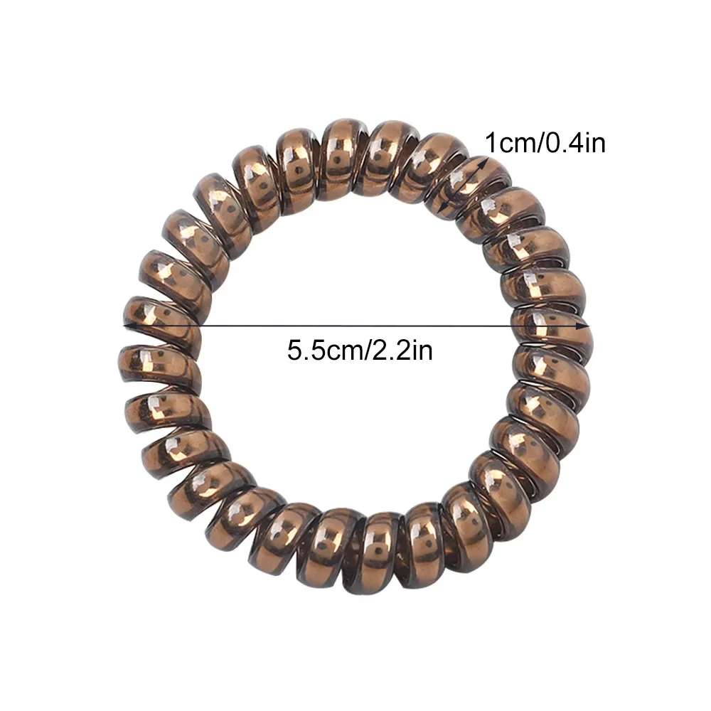 1pc hohe Elastizität metallisches Haars eil Gummi bequeme Damen Haar Gummiband Urlaub Party Mädchen Haarschmuck Geschenke