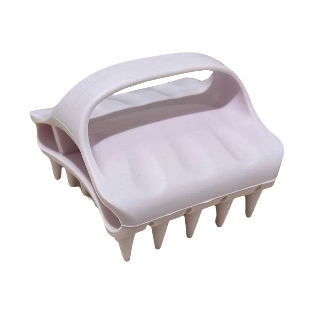 

Portable Silicone Shampoo Brush Dandruff Removal Handheld Scalp Cleaning Scrubber Hair Growth Wet or Dry Brushing