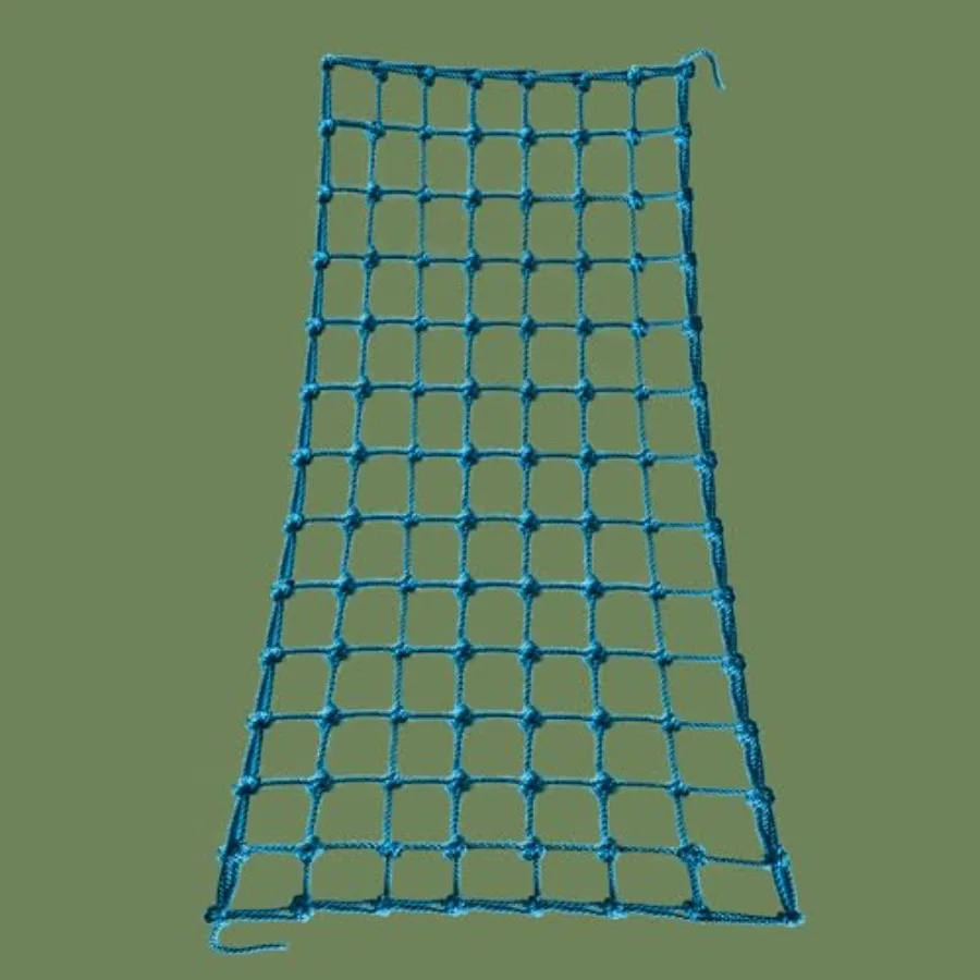 

Upgraded ' Polyester Climbing Net 8 Sizes Heavy-Duty and Exquisite Ideal for Indoor/Outdoor Playscapes - Treehouse Gym Balcony