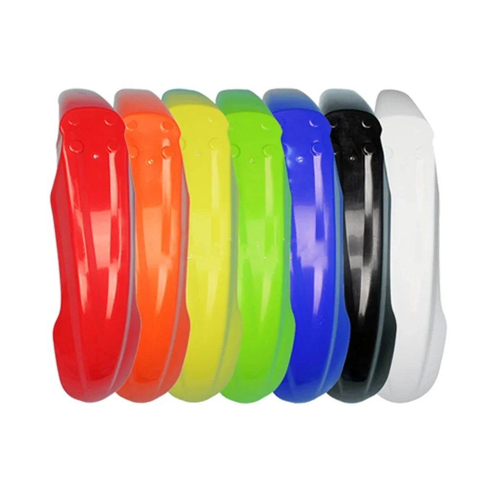 For X2 CQR Motocross Front Fender for Jialing Zongshen GY Front Mudguard / Front Masonry White view 3