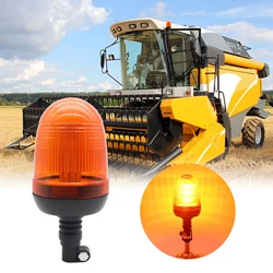 Amber 80 LED Strobe Light Warning Flashing Tractor Motorcycle Forklift Truck Police Emergency Becon Lights Safety Signal Lamp