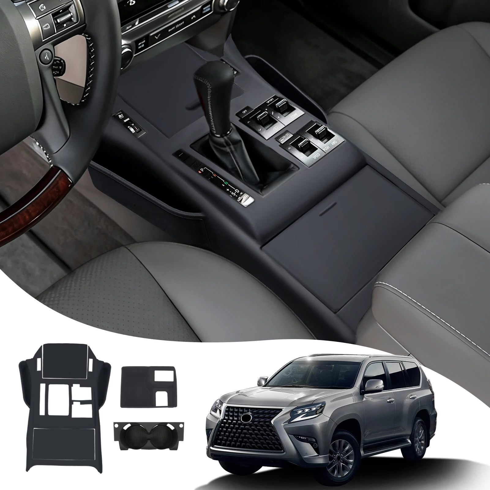 

Для Toyota 2010-2021 Lexus 460 GX460 GX: Защитная накладка на центральную консоль, пылезащитная, легко чистится, аксессуары для улучшения интерьера