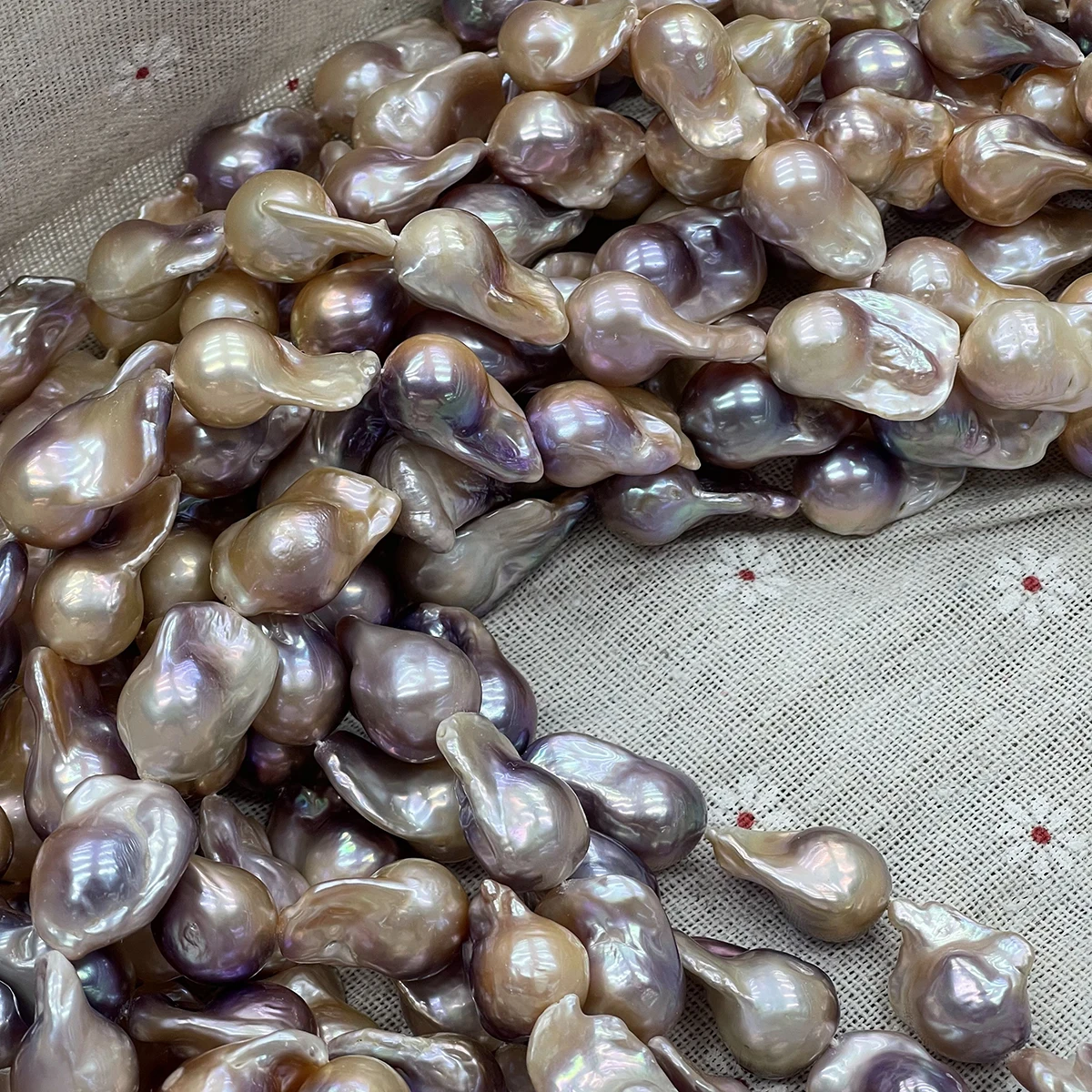 5A High-quality Flawless Tail Beads Colored Natural Freshwater Pearls for Jewelry Making DIY Necklaces Bracelets and Accessories