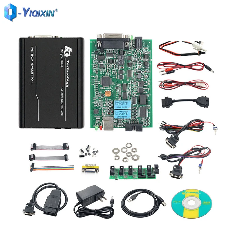 Car ECU Programmer ECU Chip Tuning Tool OBD2 OBDII Truck BDM Function FGtech 0475 V54 Galetto 4 Master Code For Opel Fiat Mazda