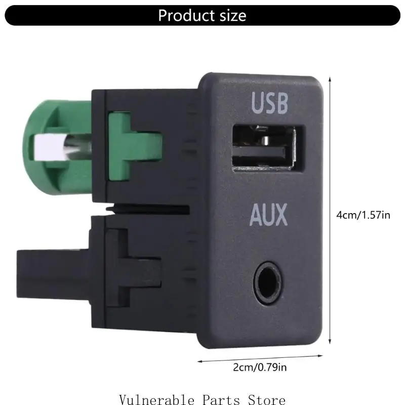 D0UC USB AUX Switch SLACE وكابل لـ B6 B7 RCD510 RCD310 AUX Switches Port