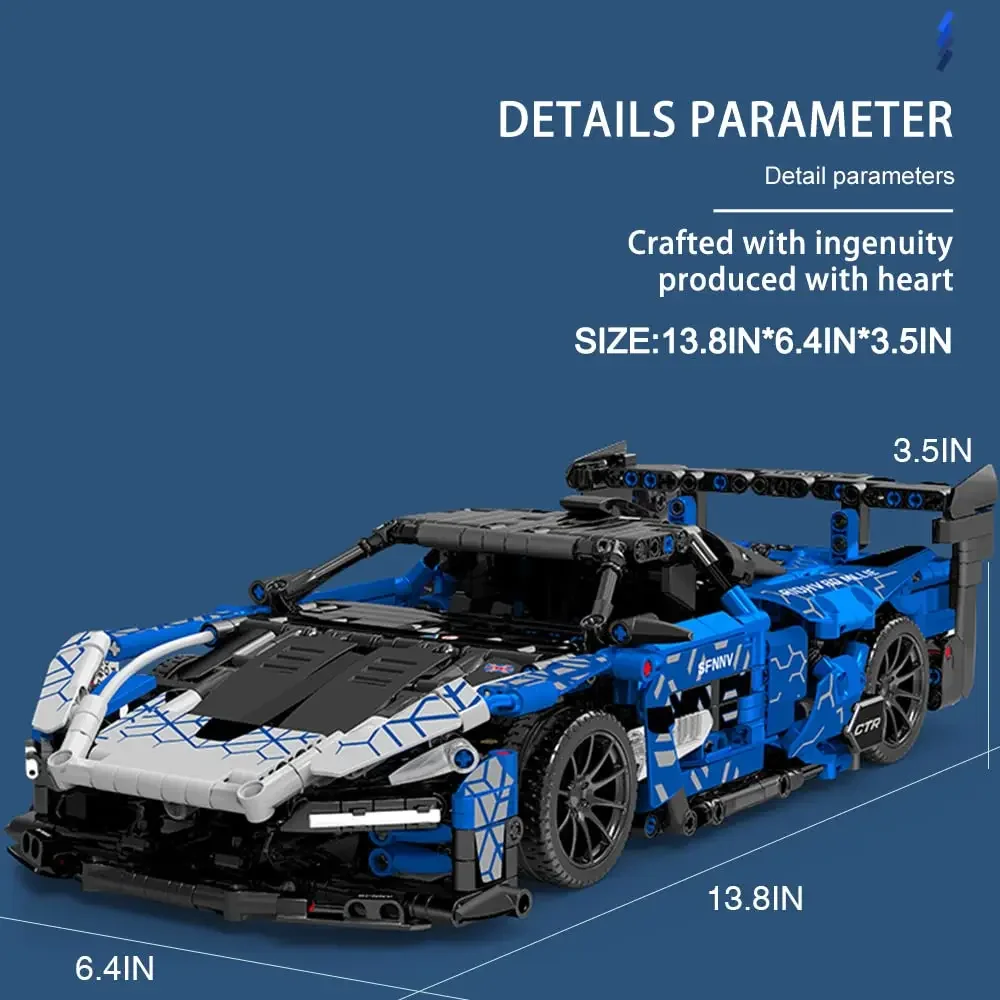 Sports Car Building Blocks Toys Adults Kits，Craft Toys，DIY Toys，Car Decoration Crafts，Animation Derivatives，children toys