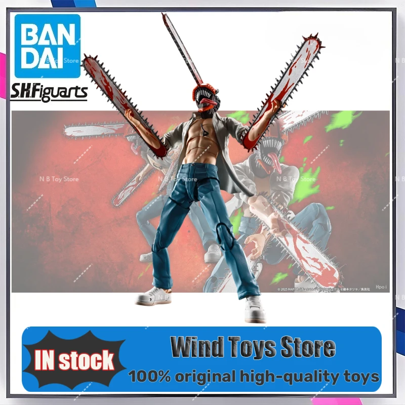 

IN STOCK Original Bandai S.H.Figuarts Shf Chainsaw Man Movie Prayer Arc Chainsaw Man Anime Collection Action Figures Model Toy