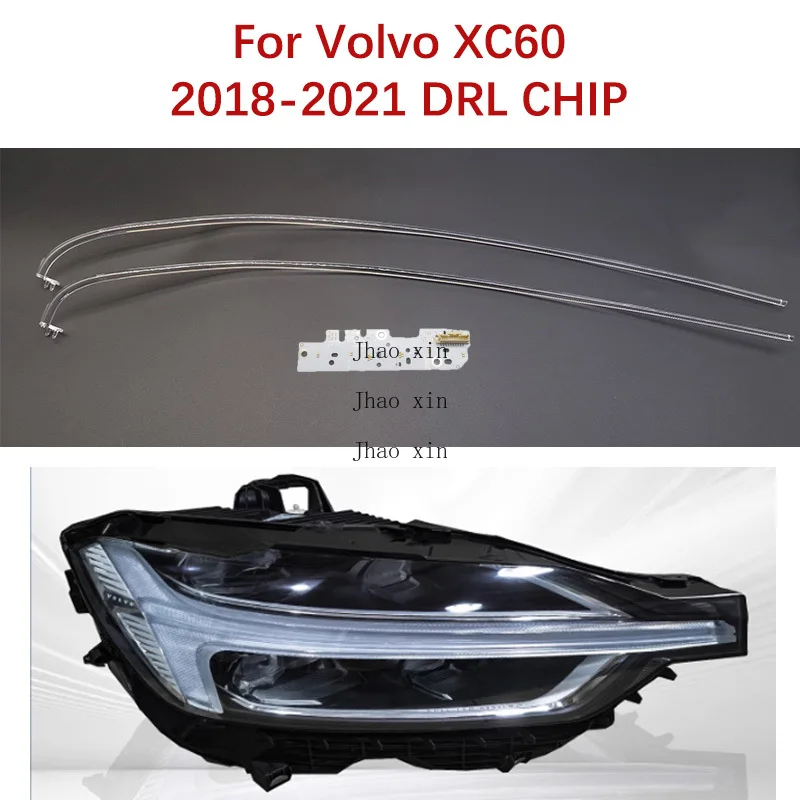 

Car Headlight DRL CHIP For Volvo XC60 White Light Angel Eye Light Guide Strip 2018-2021 Front Headlight Ballast Module Chip