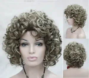 Ladies Short Curly Women's Daily Fluffy Cosplay Hair Wigs